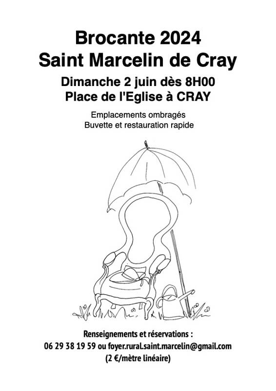 Marché de Saint-Marcelin de Cray
