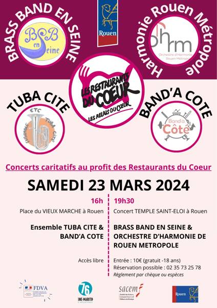 Concert au profit des Restos du Coeur