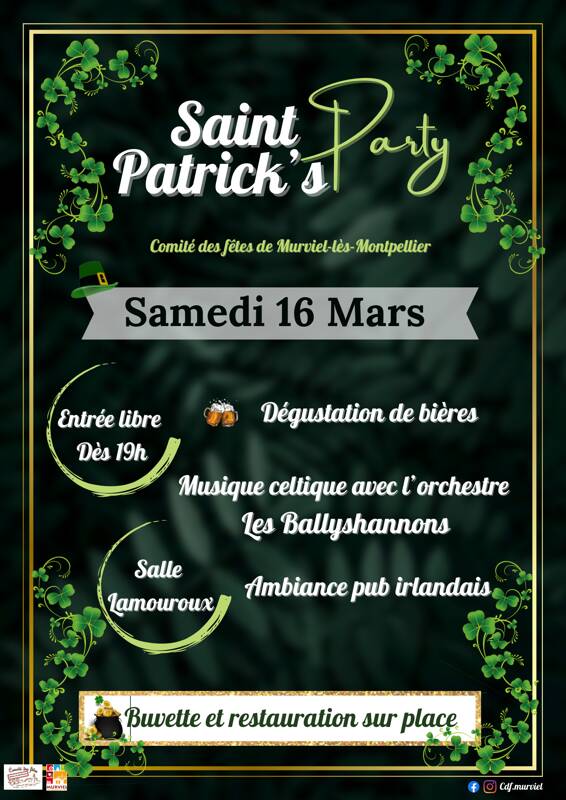 Soirée de la Saint Patrick