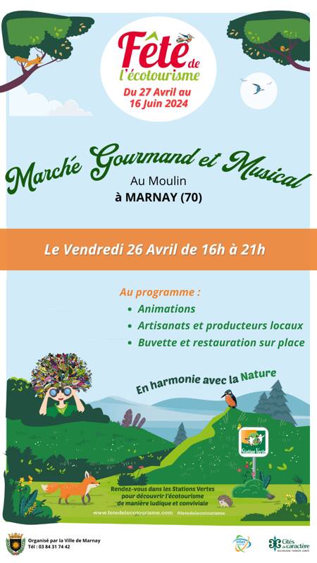 Marché fête de l'éco-tourisme