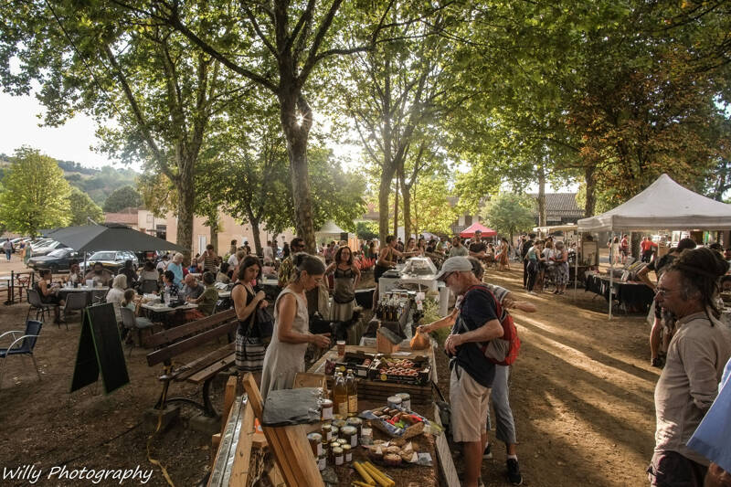 Marché estival de Monestiés