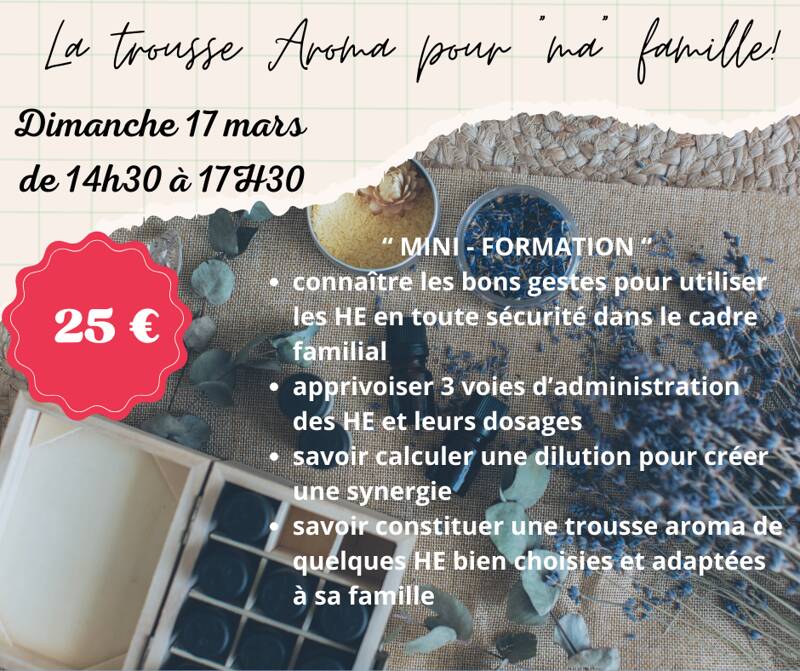 Mini-formation Aromathérapie Familiale