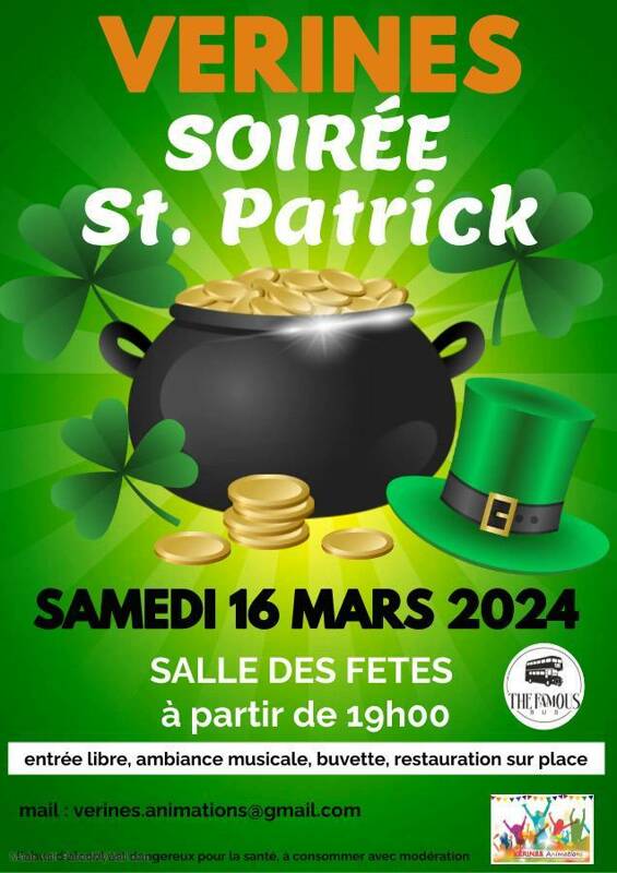 Vérines fête la Saint-Patrick