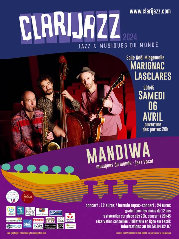 Mandiwa - Jazz métissé