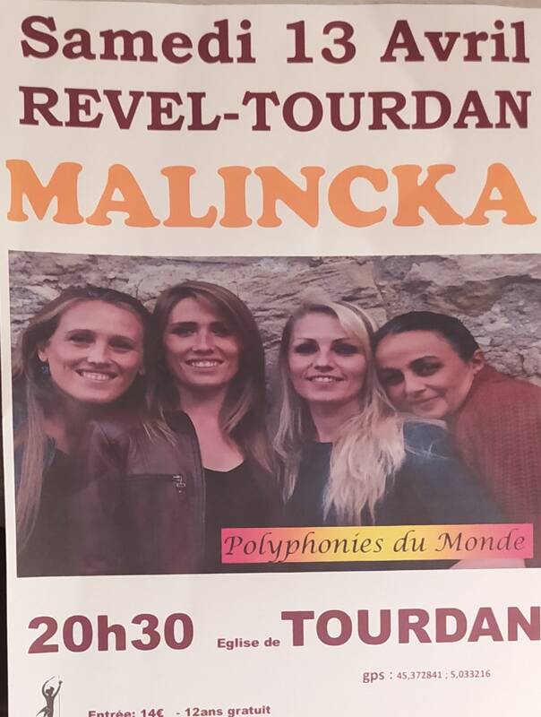 MALINCKA pour le Concert de Printemps