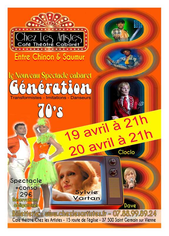 spectacle cabaret Génération 70