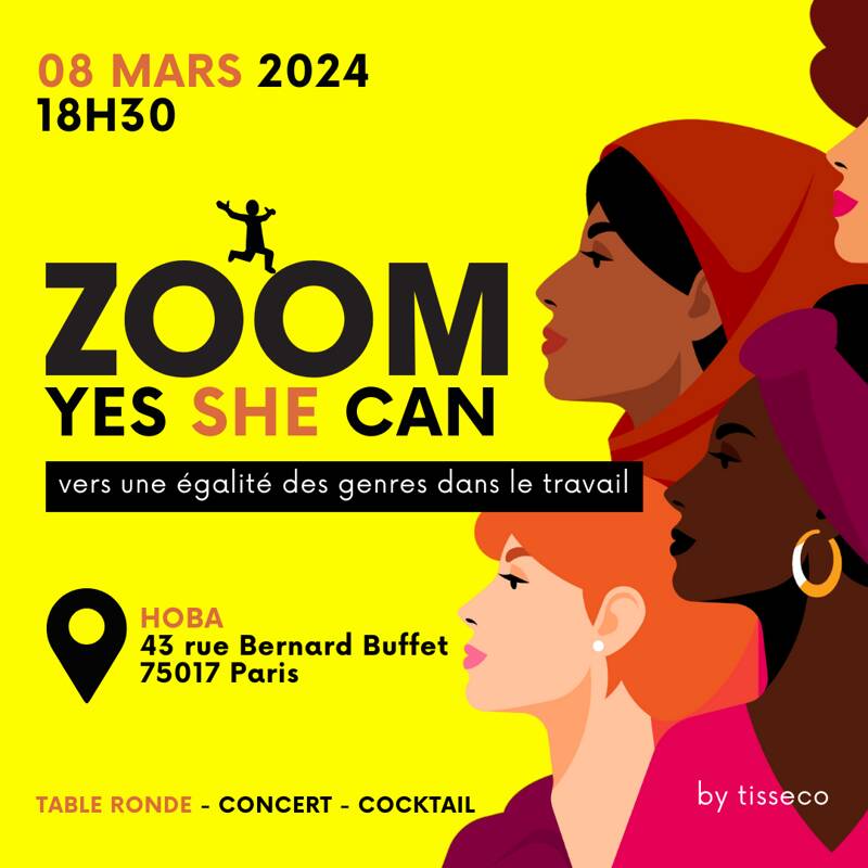 Yes She Can - Soirée droits des femmes par Tisseco