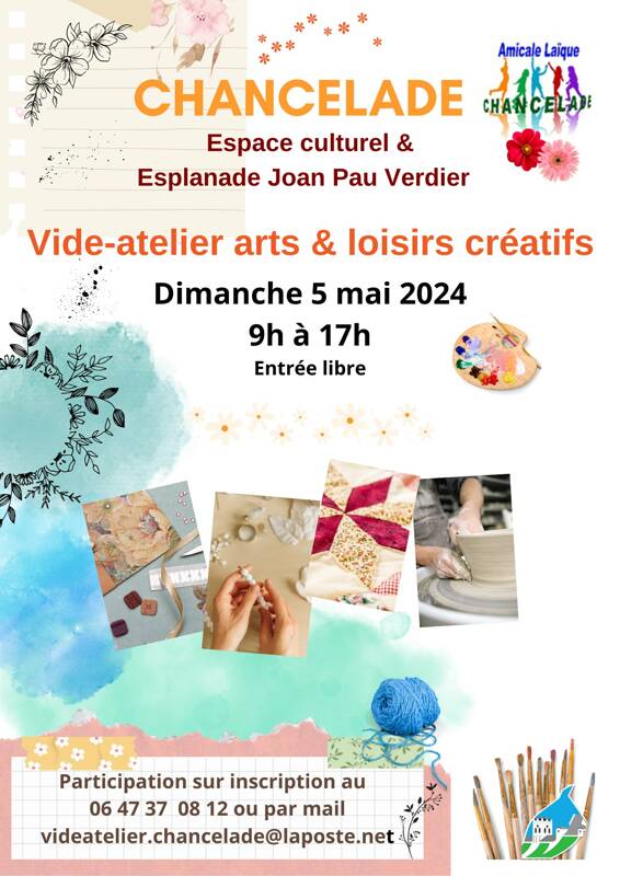 Vide atelier Arts et Loisirs créatifs