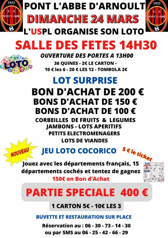 Super Loto de l'USPL Football Club