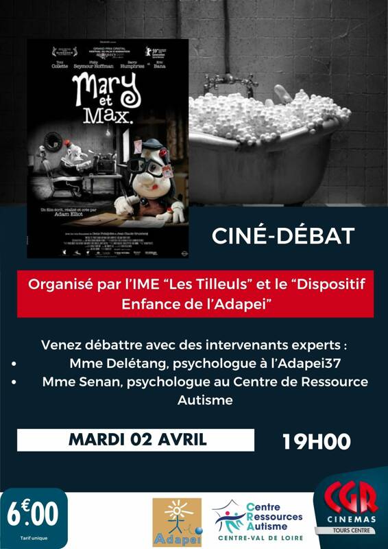 Ciné-débat : Mary et Max.