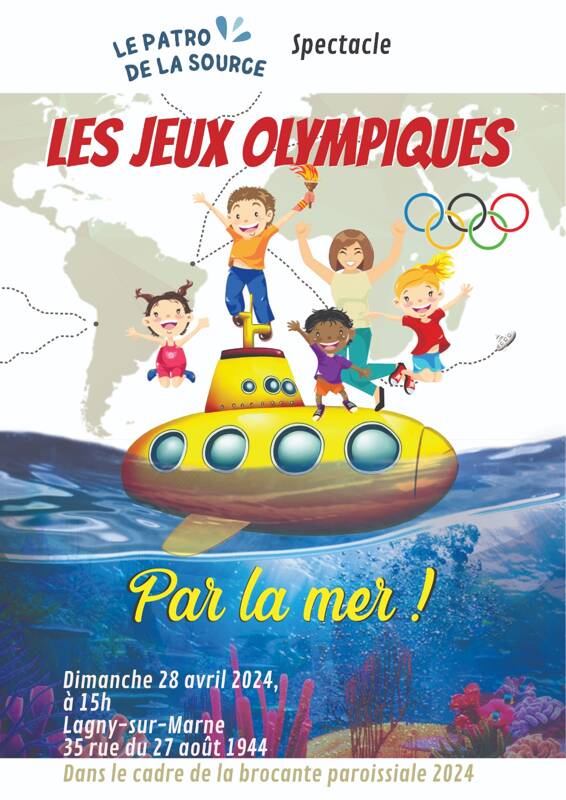 Les jeux olympiques par la mer ! Le Patro de la source