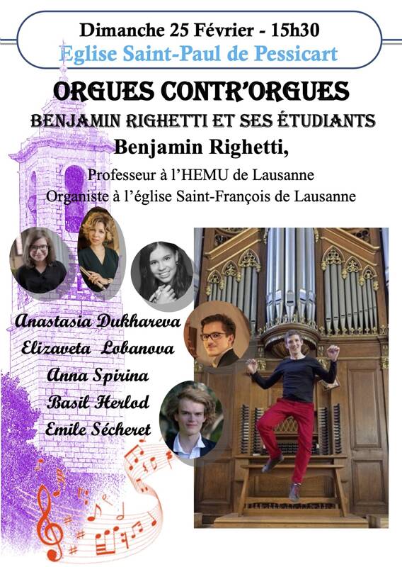 Concert exceptionnel en l’Eglise niçoise aux 7 Orgues