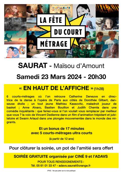 Fête du court métrage