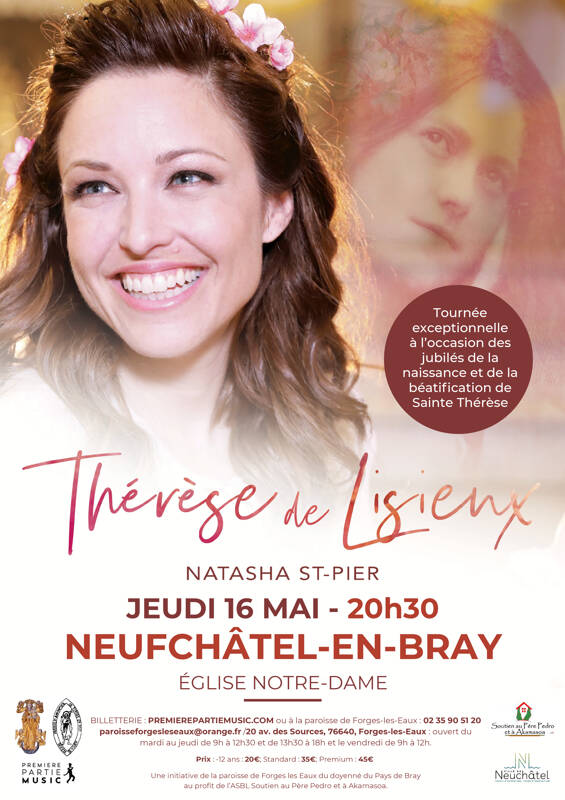 Natasha St Pier chante Thérèse de Lisieux