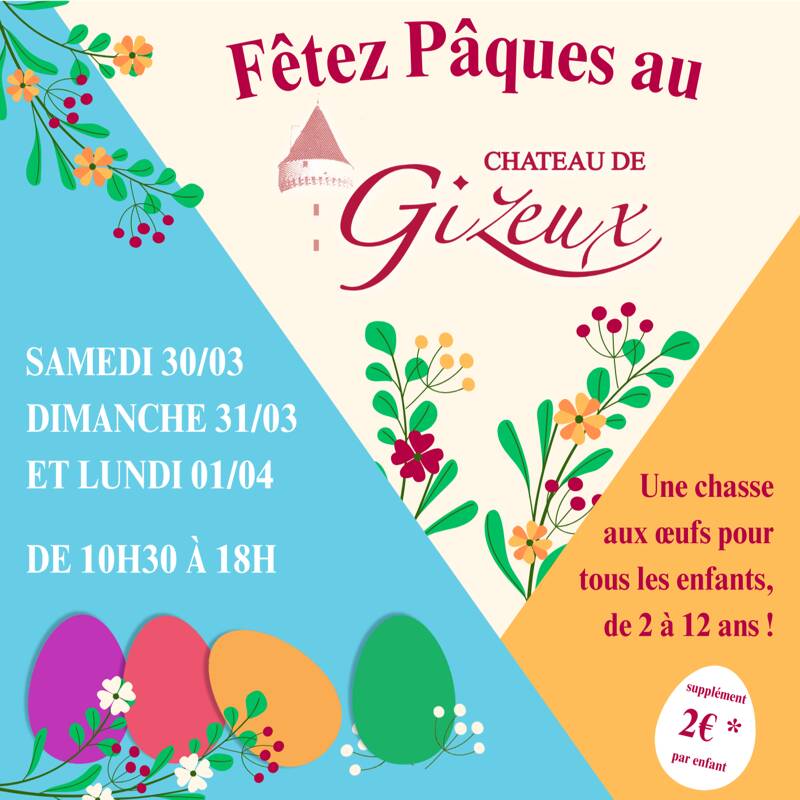 Pâques au Château de Gizeux