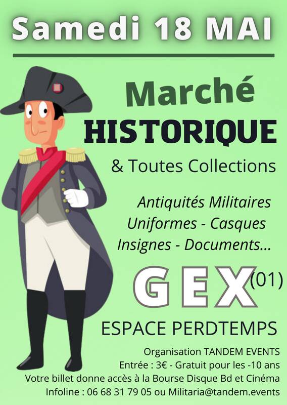 Marché historique et toutes collections de Gex