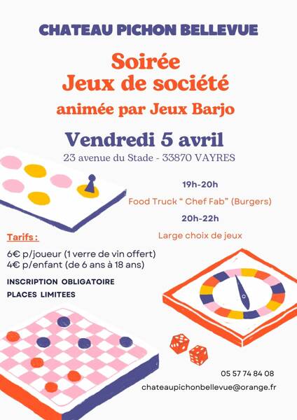 Soirée Jeux de Société