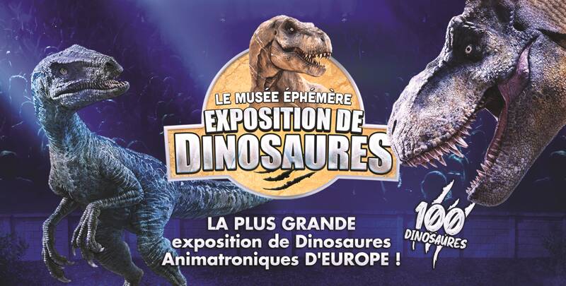 Dinosaures: Strasbourg accueille le Musée Éphémère®