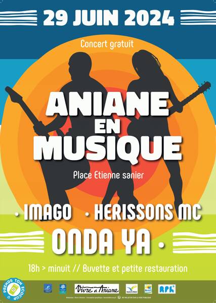 Aniane en Musique : Onda Ya + Hérissons MC + Imago