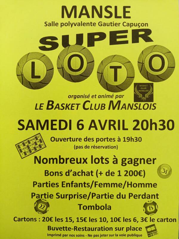 Super Loto à Mansle