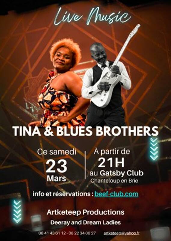 Tina & Blues Brothers au Gatsby Club