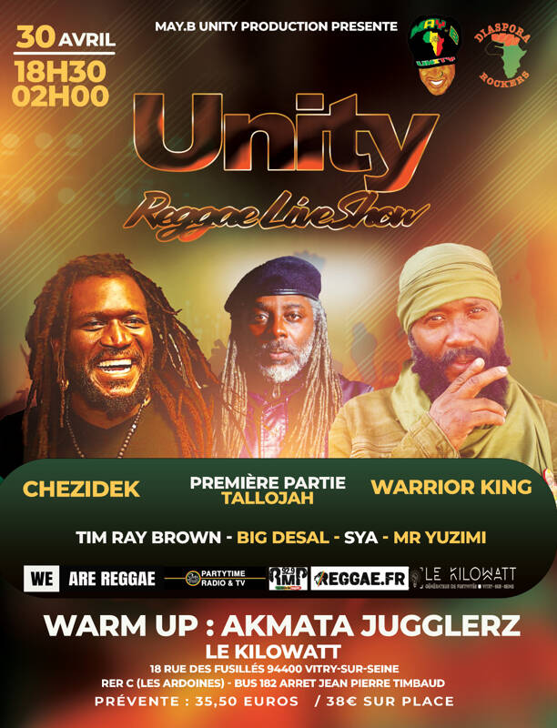 Unity reggae live show