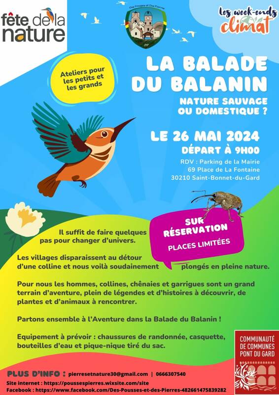 Fête de la Nature - La Balade du Balanin