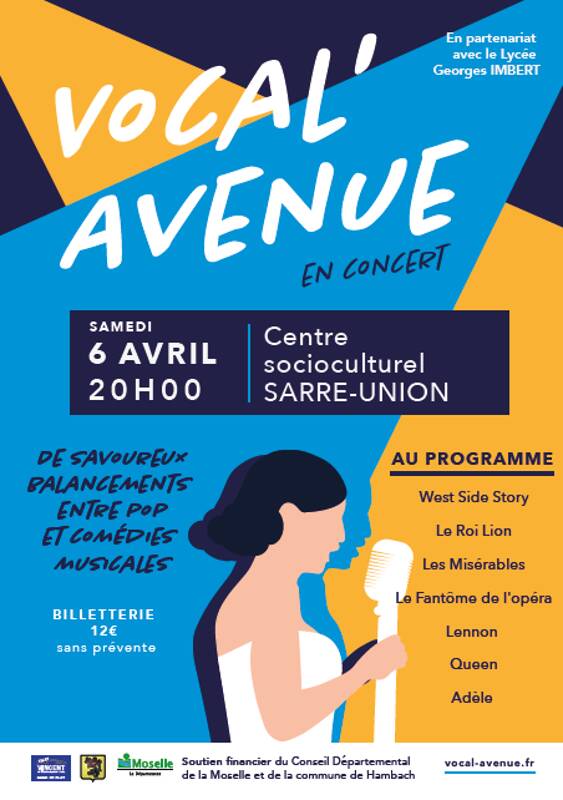 Comédies musicales et chansons anglo-saxonnes par Vocal'Avenue