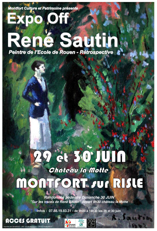 Expo Off Rétrospective de René Sautin - Peintre de l'Ecole de Rouen