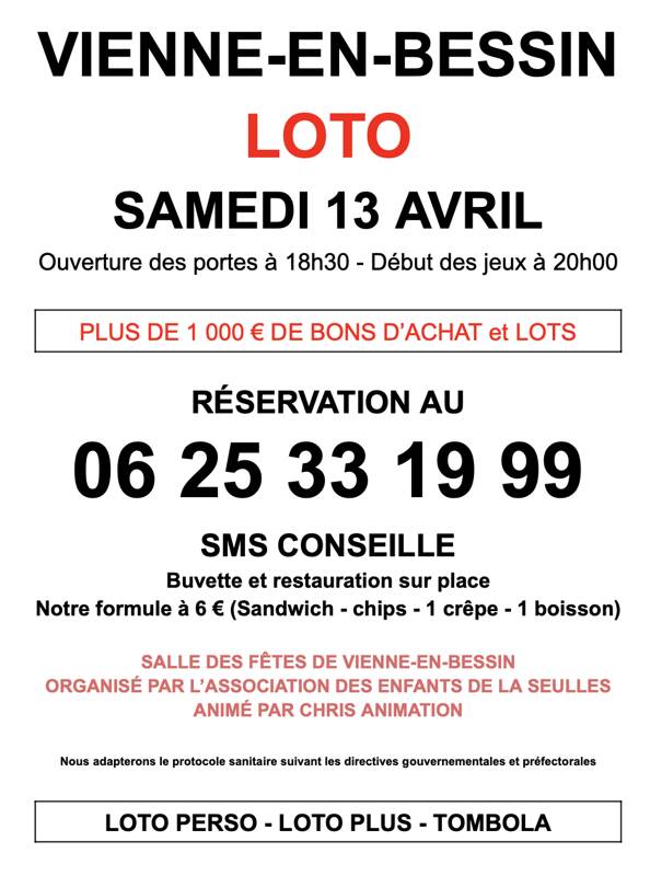 Loto bons d'achats