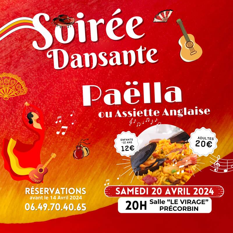 SOIREE DANSANTE - PAËLLA