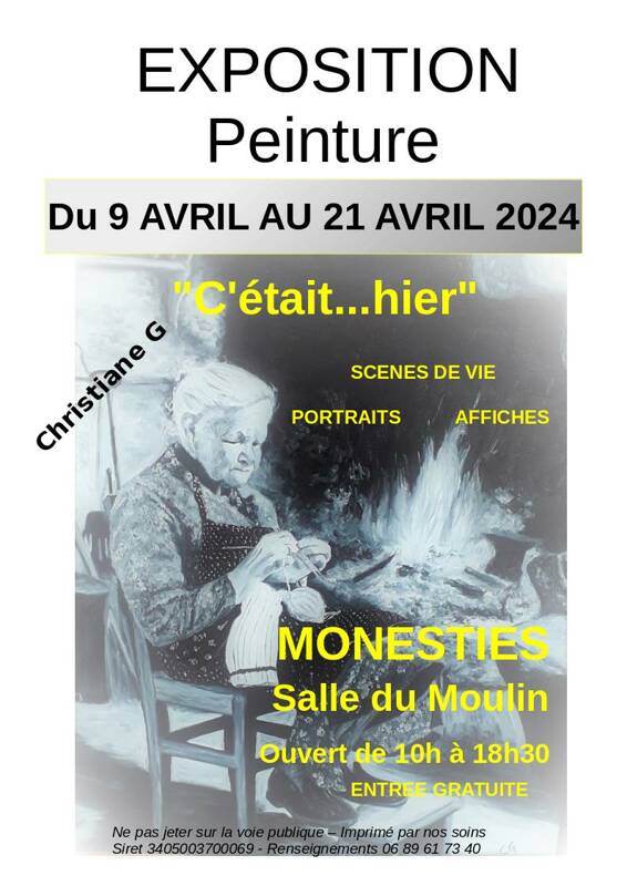 EXPOSTION PEINTURE 