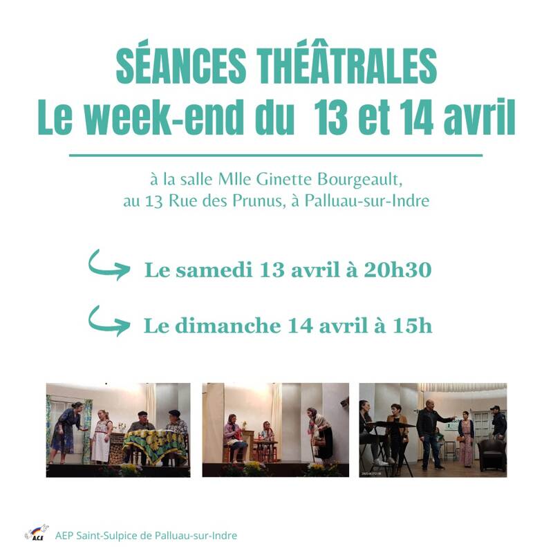 Séances théâtrales