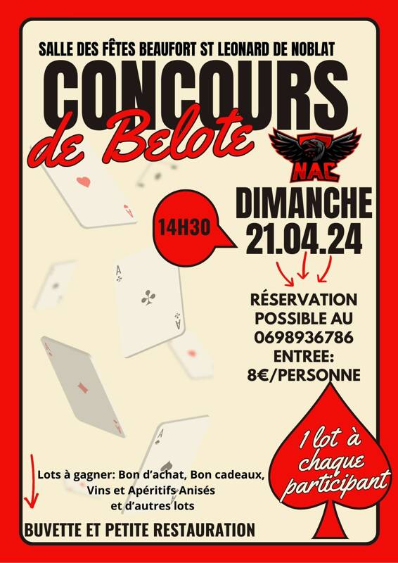 Concours de belote