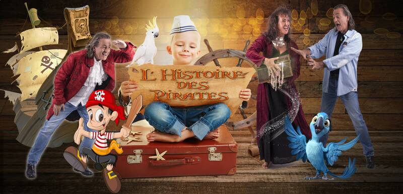 L'histoire des pirates spectacle pour enfants