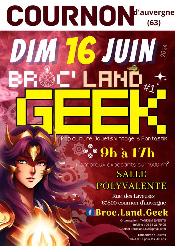 Broc' Land Geek de Cournon d'Auvergne