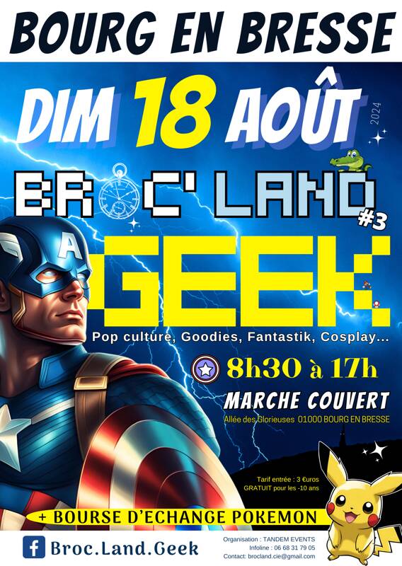 Broc' Land Geek de Bourg en Bresse