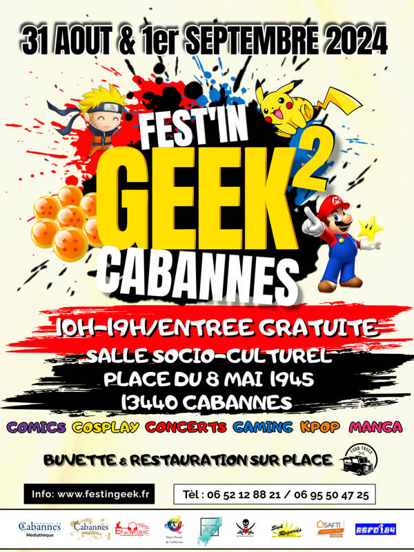 Fest'in Geek Cabannes 2ème Edition