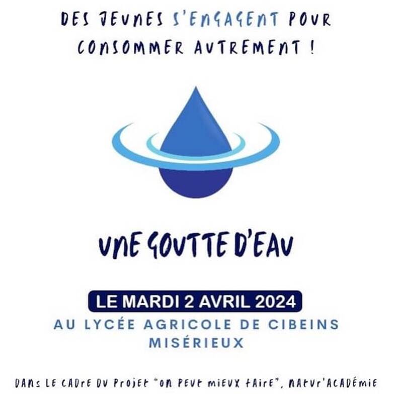 Formation d’une goutte d’eau humaine