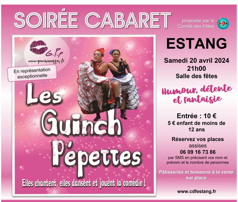 Les Guinch’Pépettes en représentation exceptionnelle à Estang
