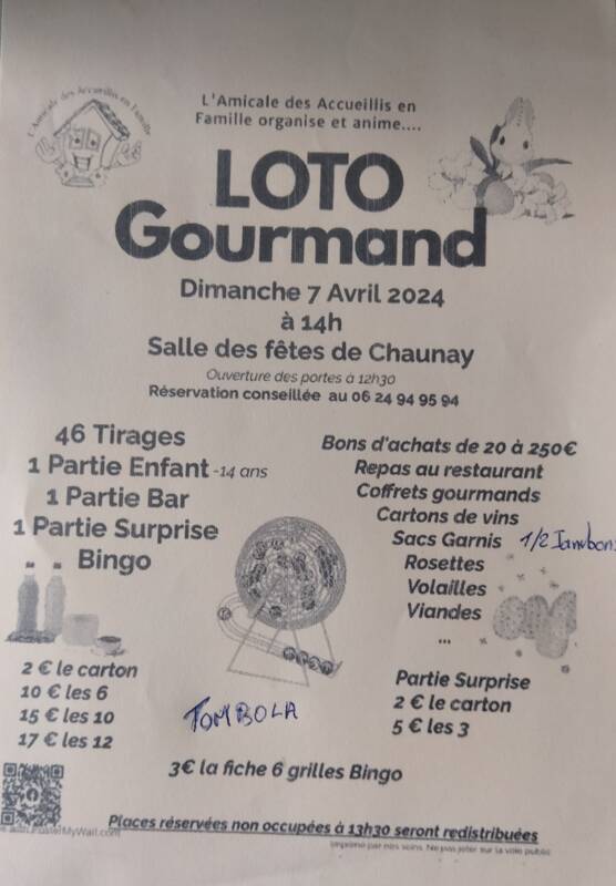 Loto gourmand