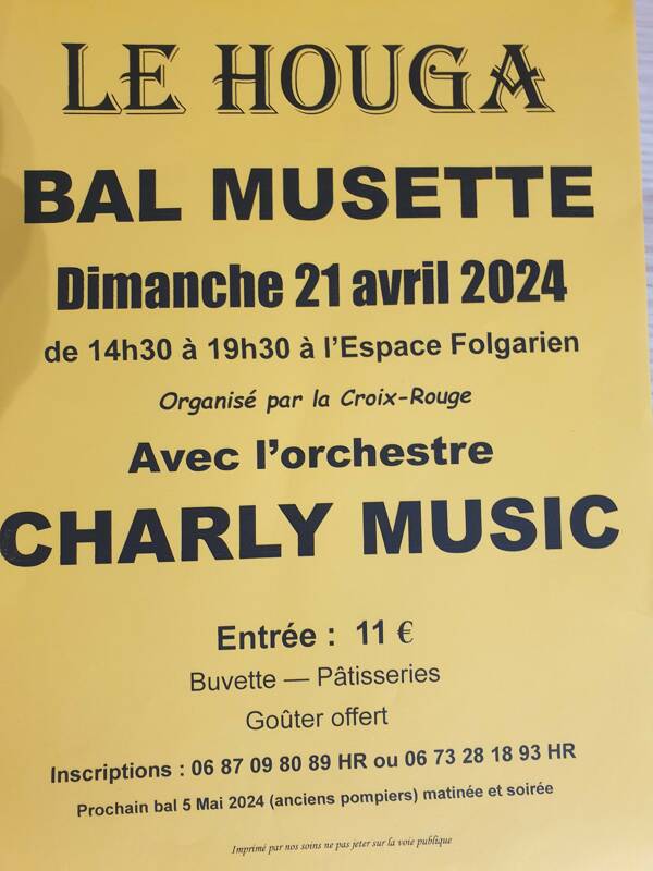 Bal musette  de le Croix-Rouge