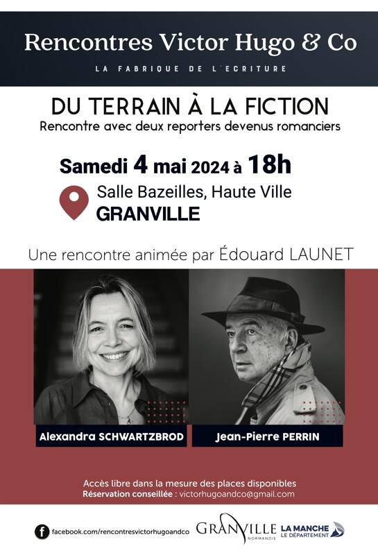 Du terrain à la fiction, rencontre littéraire