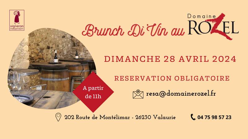 Brunch Di'Vin au Domaine Rozel