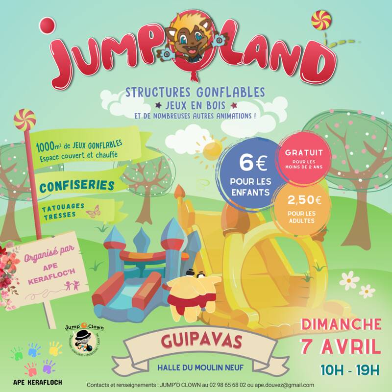 Jump'O Land : structures gonflables et jeux