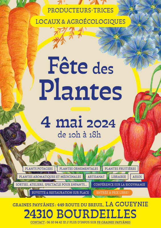 Fête des plantes, locale et agroécologique !