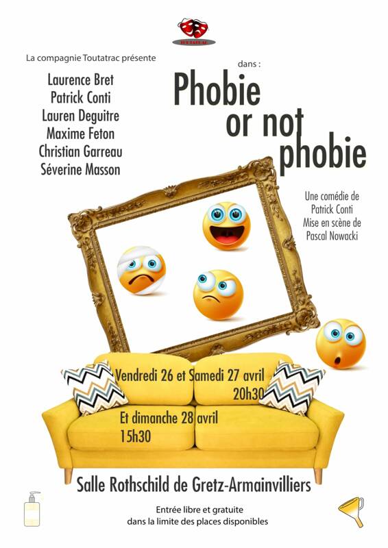 Piece de théâtre : PHOBIE OR NOT PHOBIE