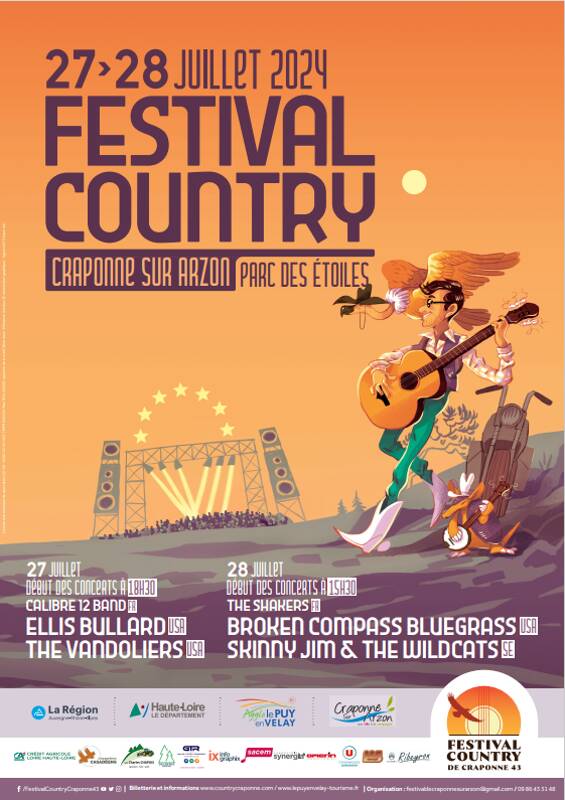 Festival Country Craponne 43 - 2024 édition