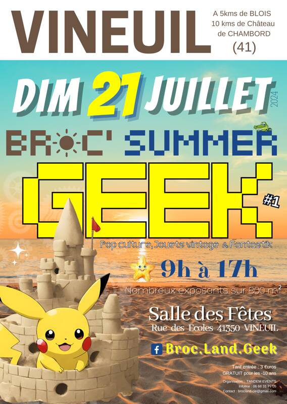 Broc' summer geek de Vineuil