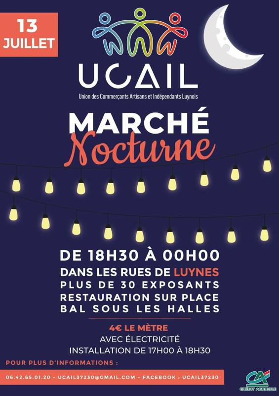 Marché nocturne / soirée festive